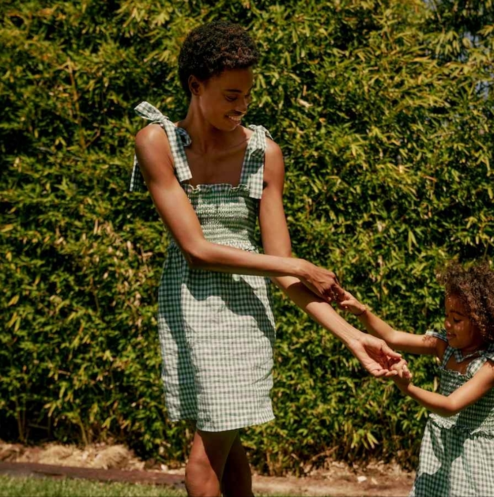 Reformation Dawson Dress In Green Size Medium